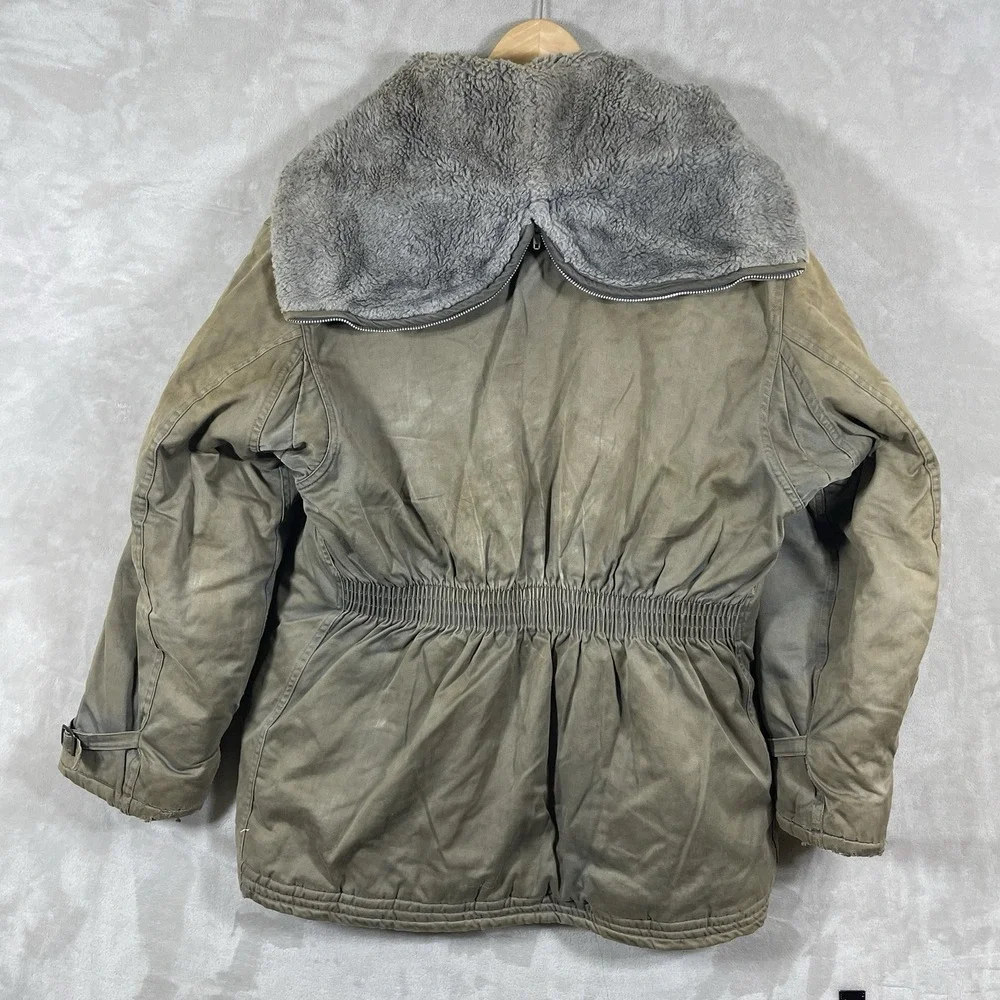 Vintage WWII US Air Force B-9 Type Parka Jacket Original Militaria Large